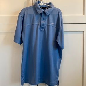 Travis Mathew youth golf shirt, medium